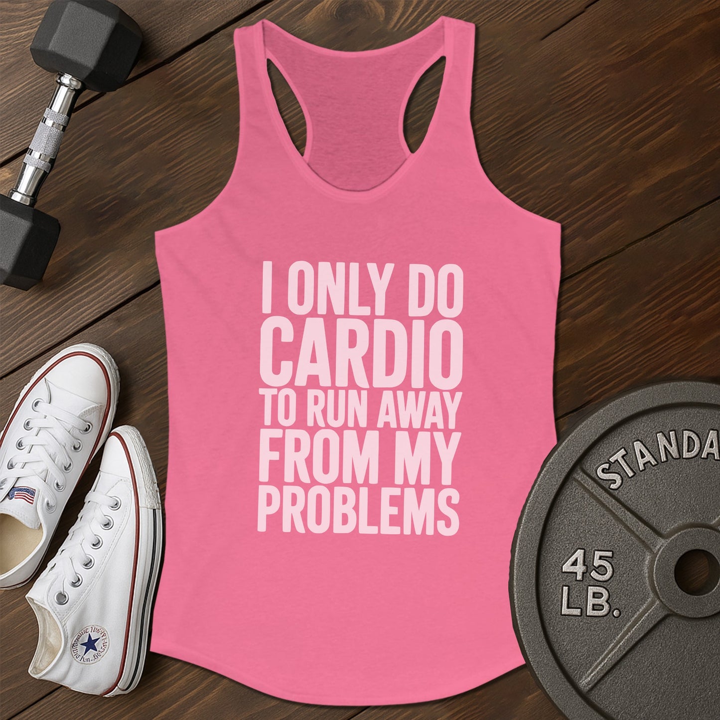 Cardio problems az Tank - pink - Cardio Problems AZ tank Pink.jpg