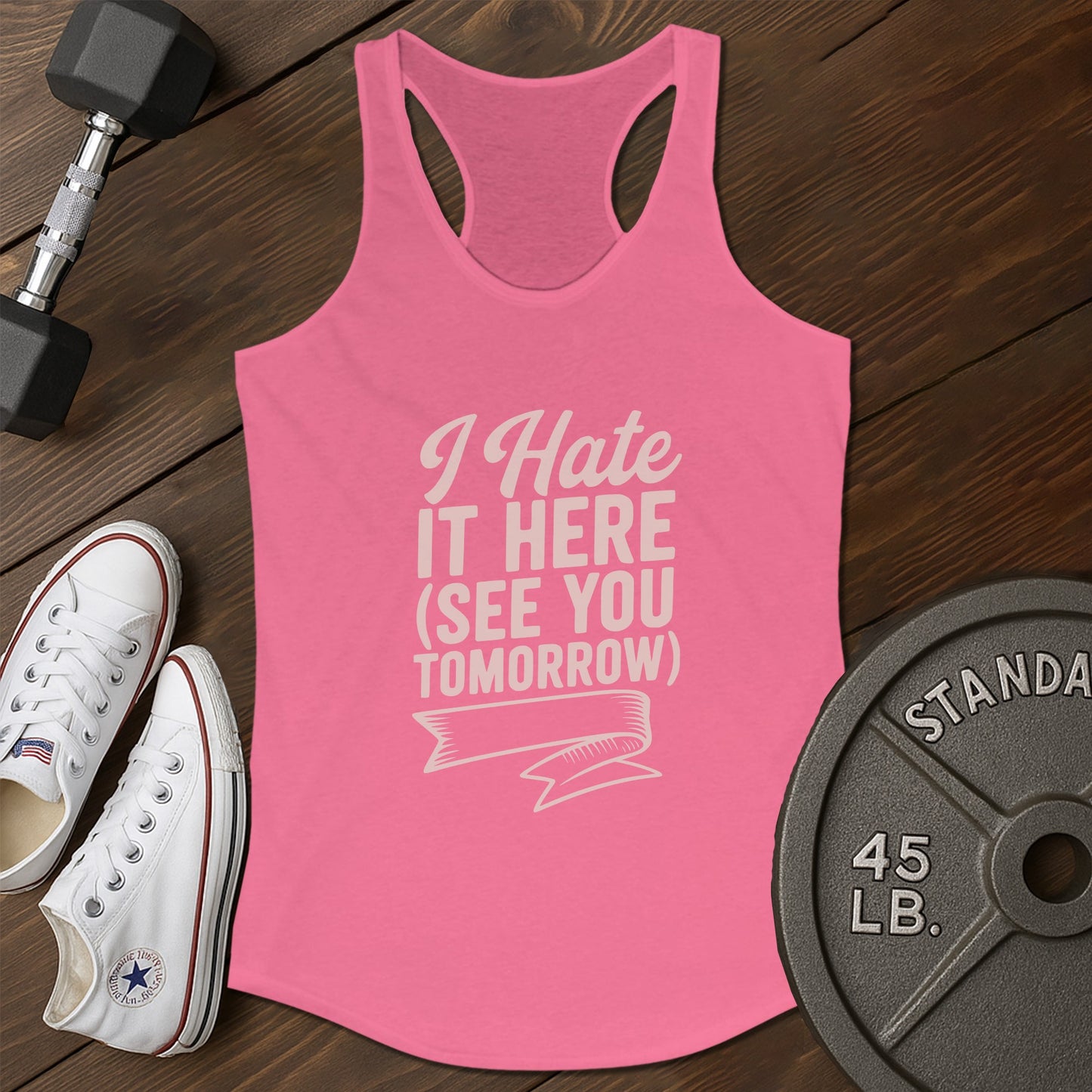 Hate tomorrow bb Tank - pink - Hate Tomorrow BB tank Pink.jpg