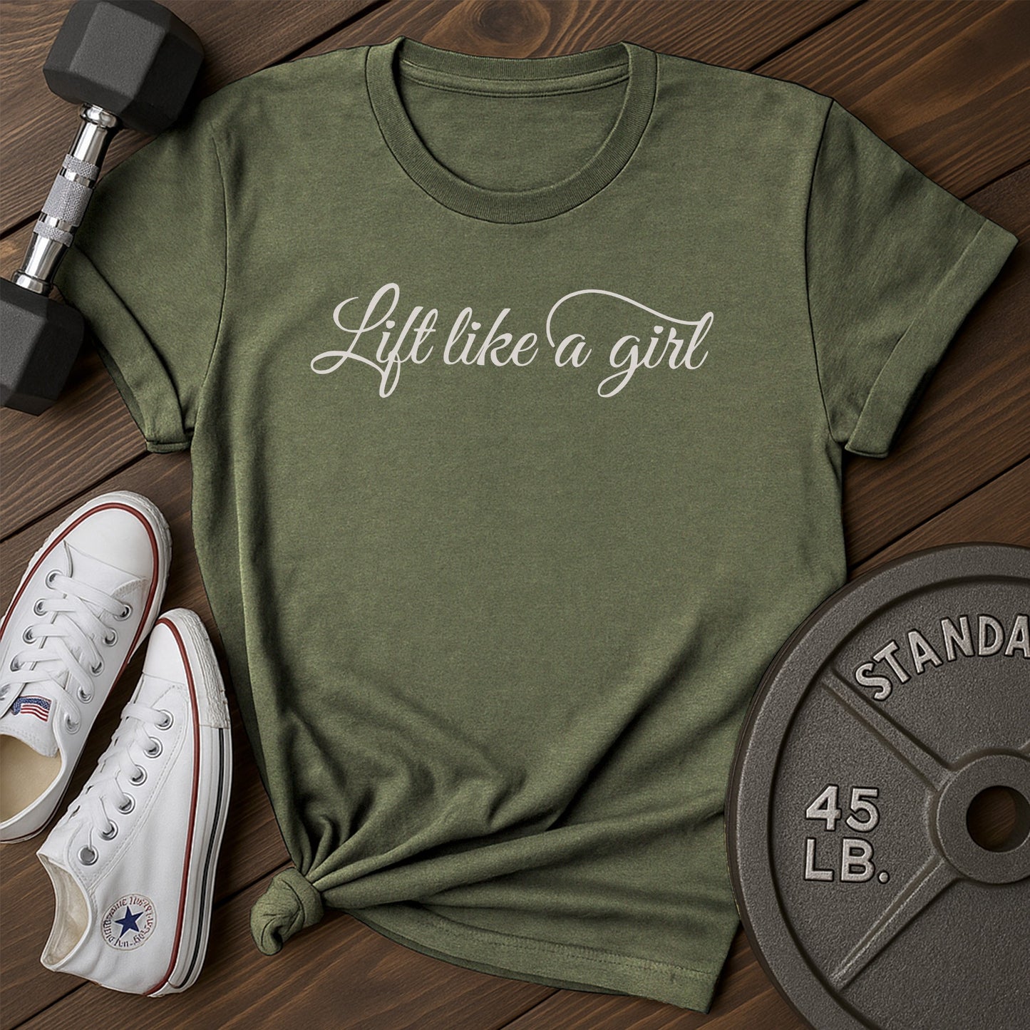 Lift girl ay T-Shirt - green - Lift Girl AY Green.jpg