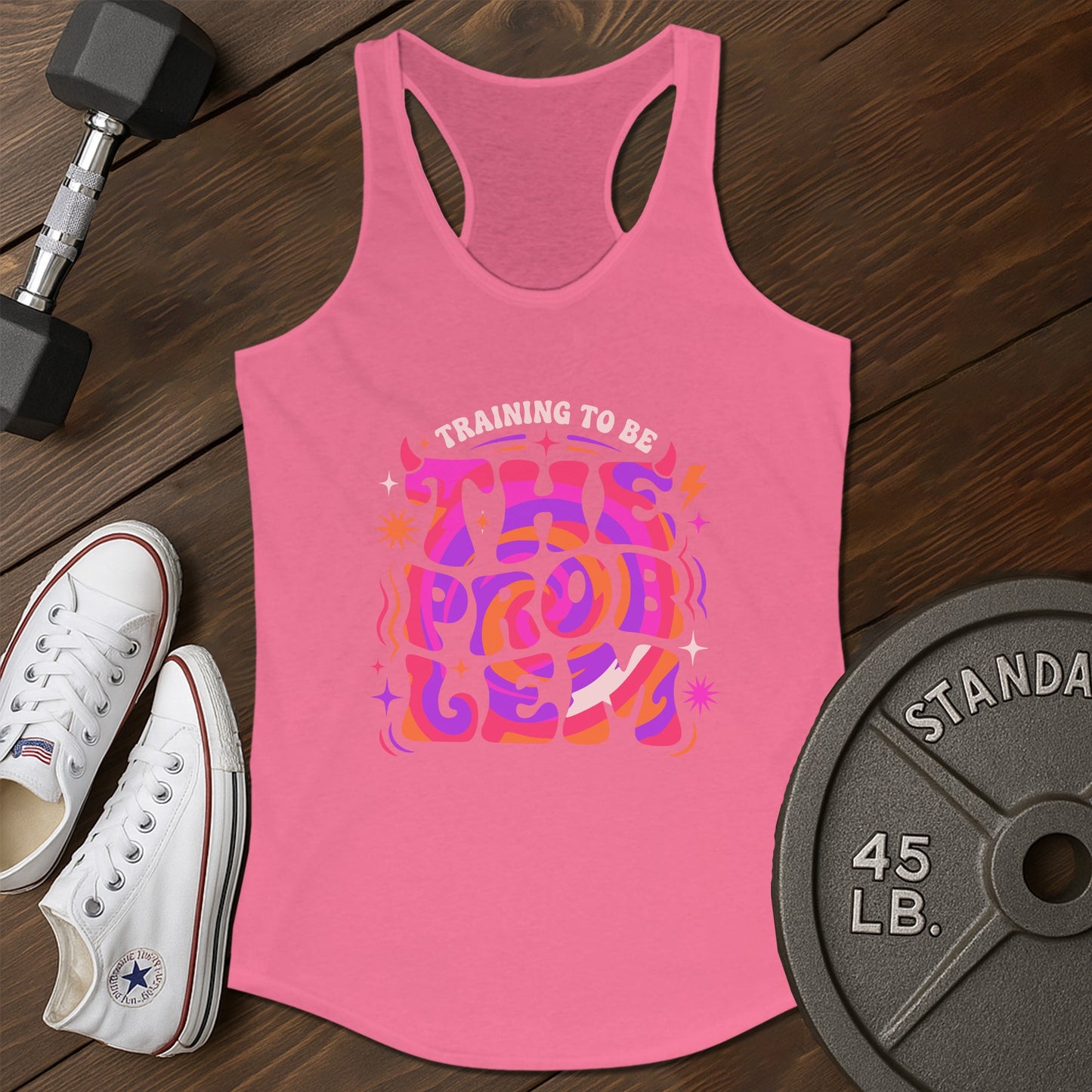 Problem child aw Tank - pink - Problem Child AW tank Pink.jpg