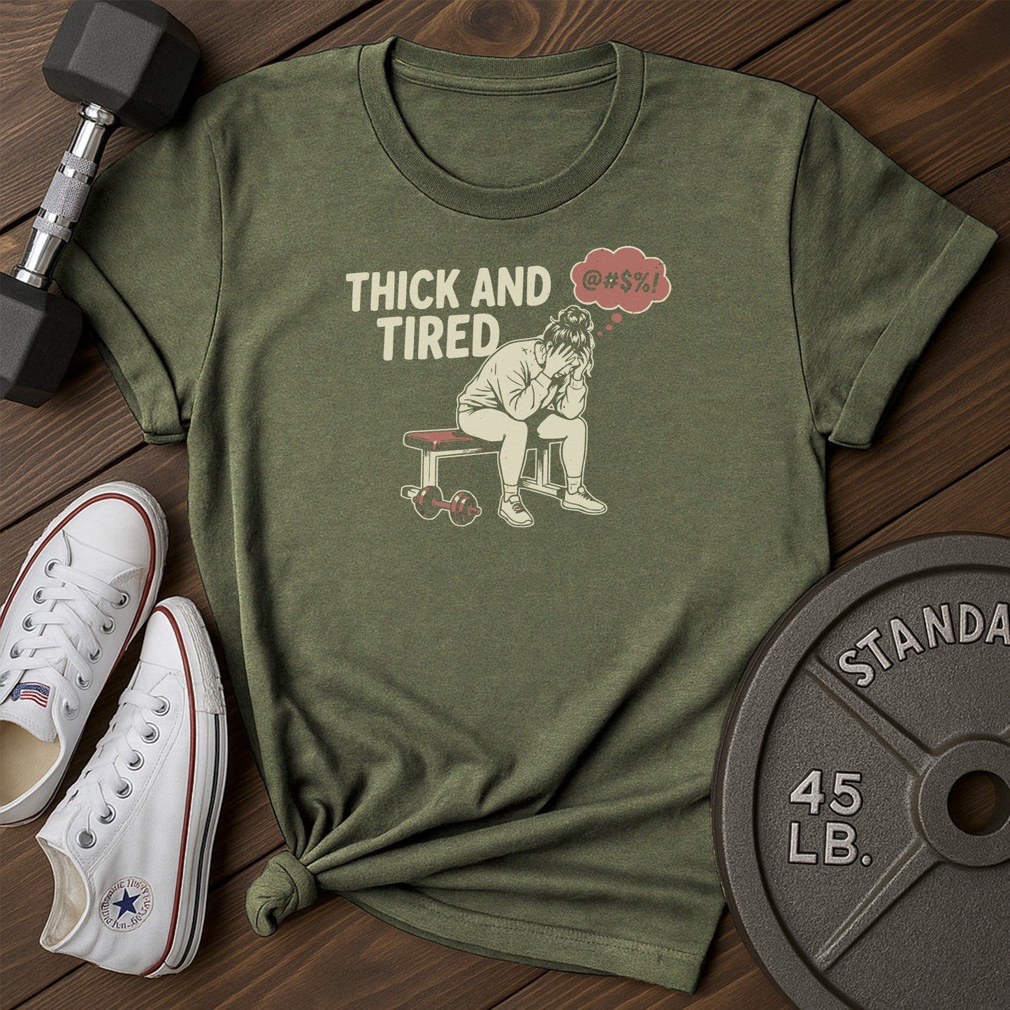 Tired power ax T-Shirt - green - Tired Power AX Green.jpg