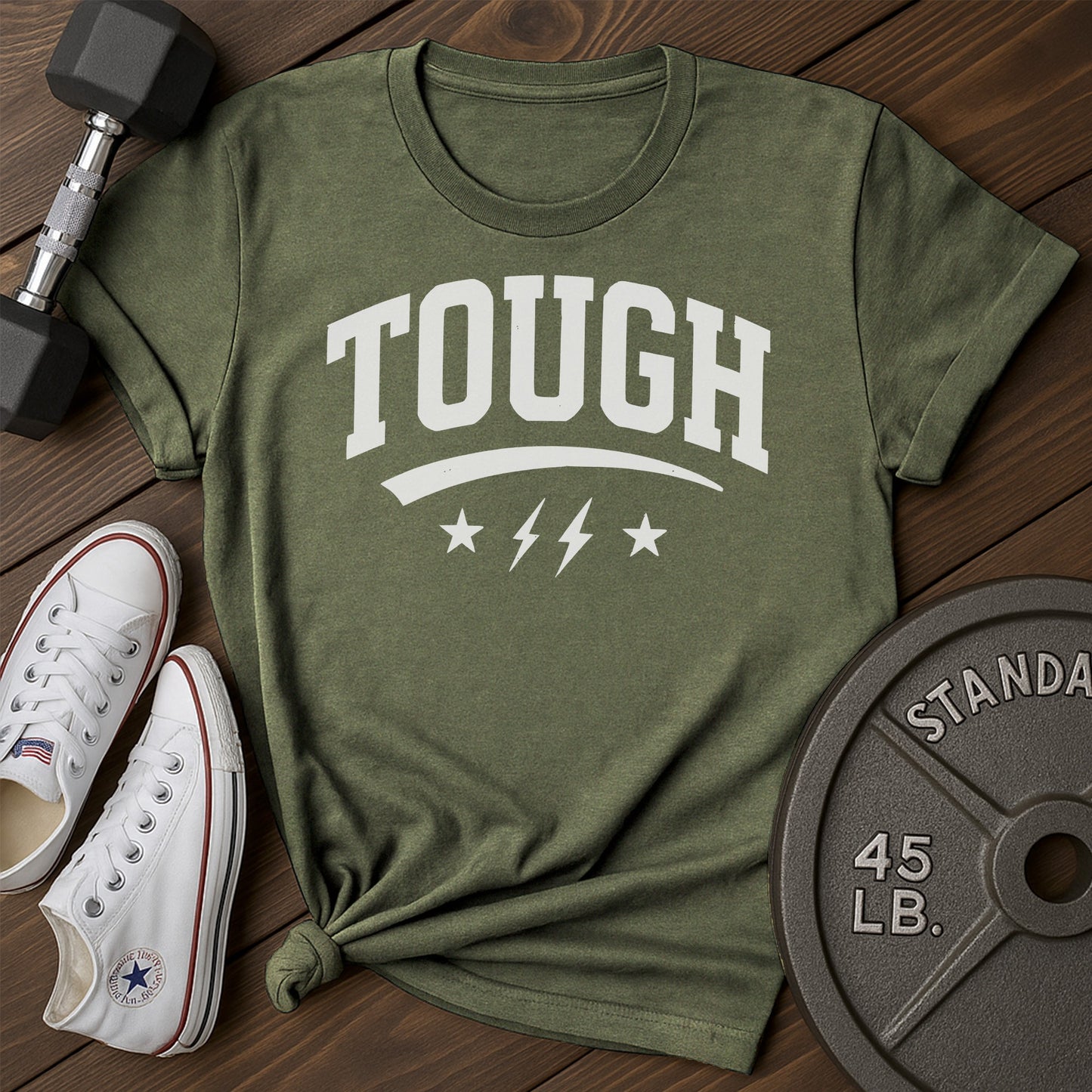 Tough ai T-Shirt - green - Tough AI Green.jpg