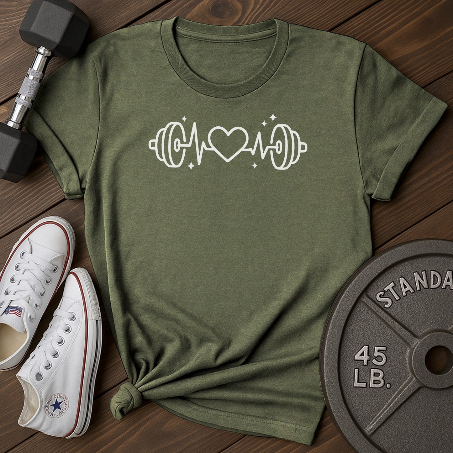 Mean trainer am T-Shirt - green - mean trainer AM Green.jpg