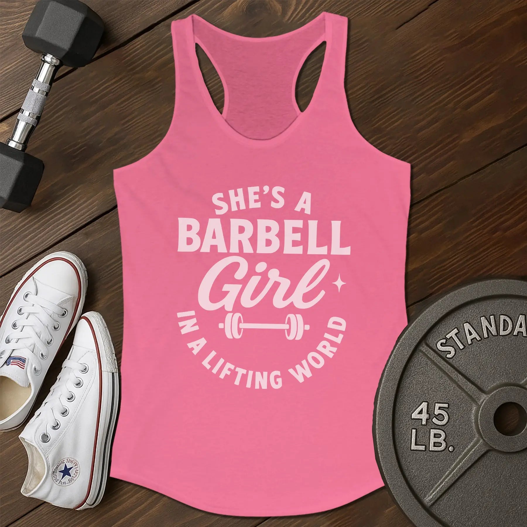 Barbell girl am Tank - pink - barbell girl AM tank Pink.jpg
