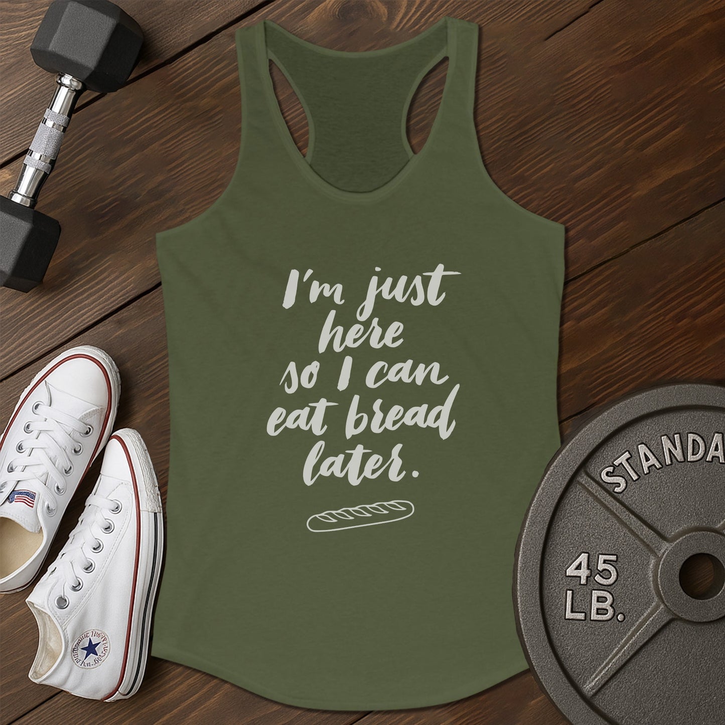 Bread later az Tank - green - Bread Later AZ tank Green.jpg