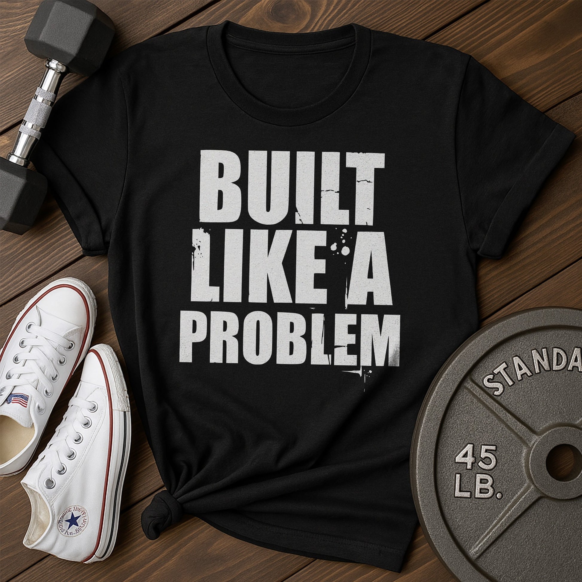 Built problem bb T-Shirt - black - Built Problem BB Black.jpg