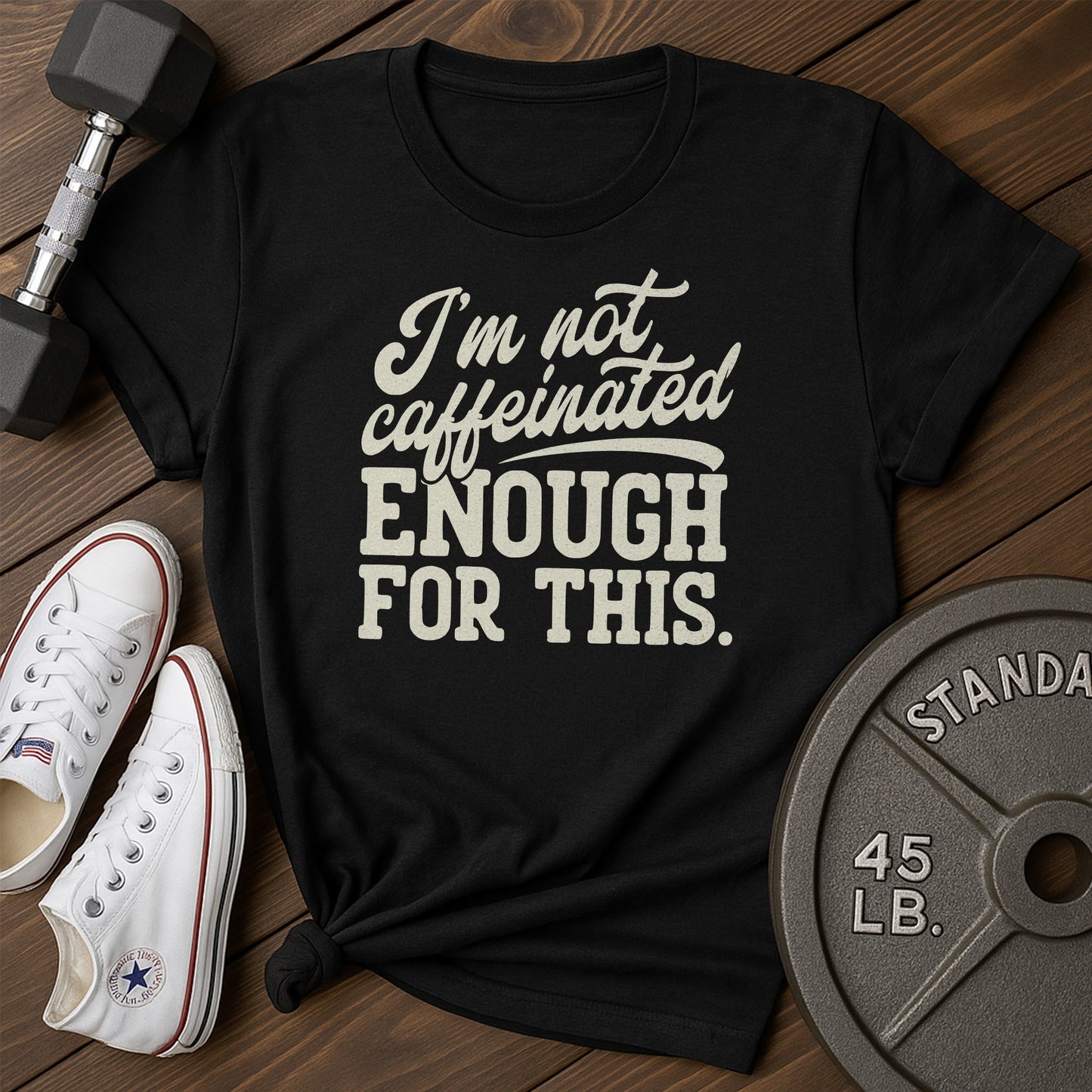Caffeinated enough az T-Shirt - black - Caffeinated Enough AZ Black.jpg