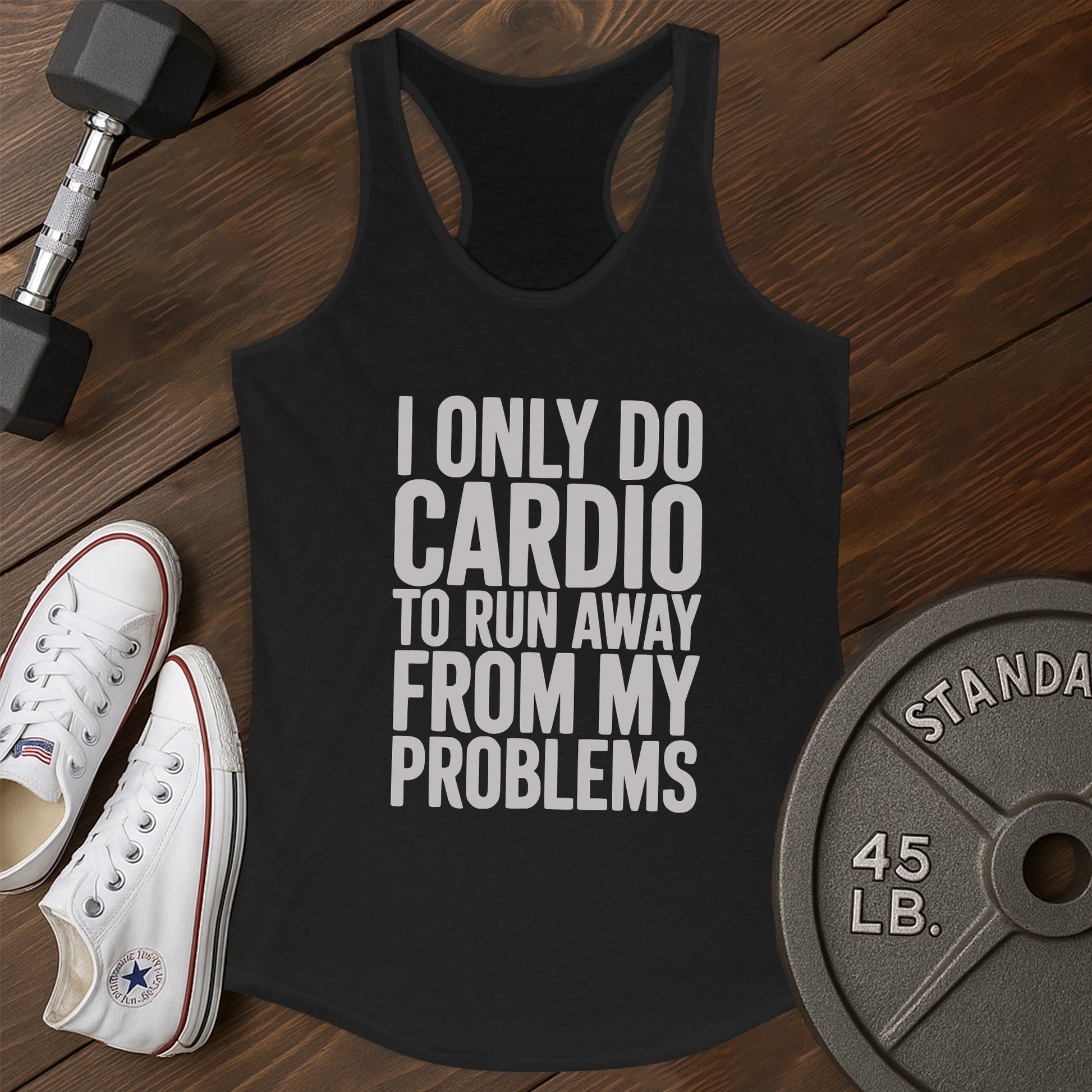 Cardio problems az Tank - black - Cardio Problems AZ tank Black.jpg