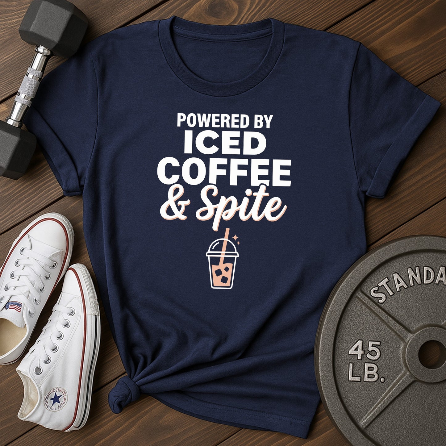 Coffee spite ax T-Shirt - blue - Coffee Spite AX Blue.jpg