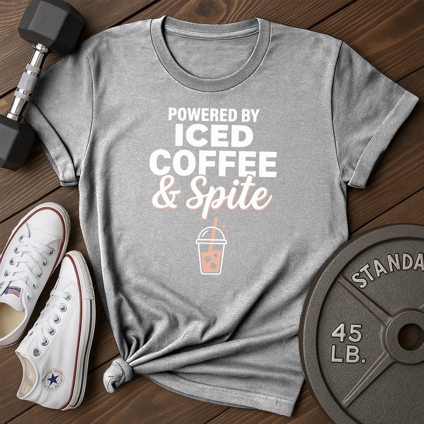 Coffee spite ax T-Shirt - gray - Coffee Spite AX Gray.jpg