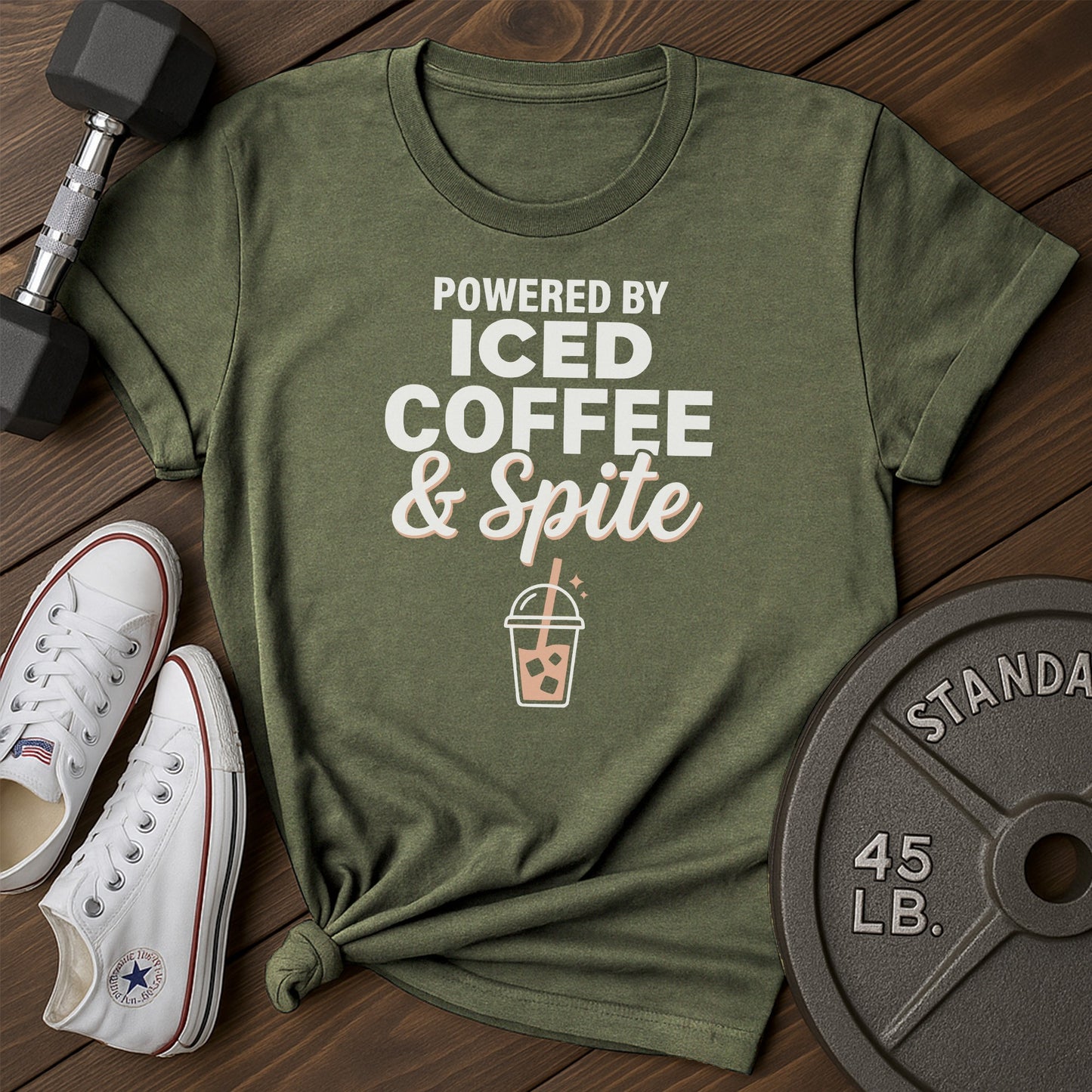 Coffee spite ax T-Shirt - green - Coffee Spite AX Green.jpg