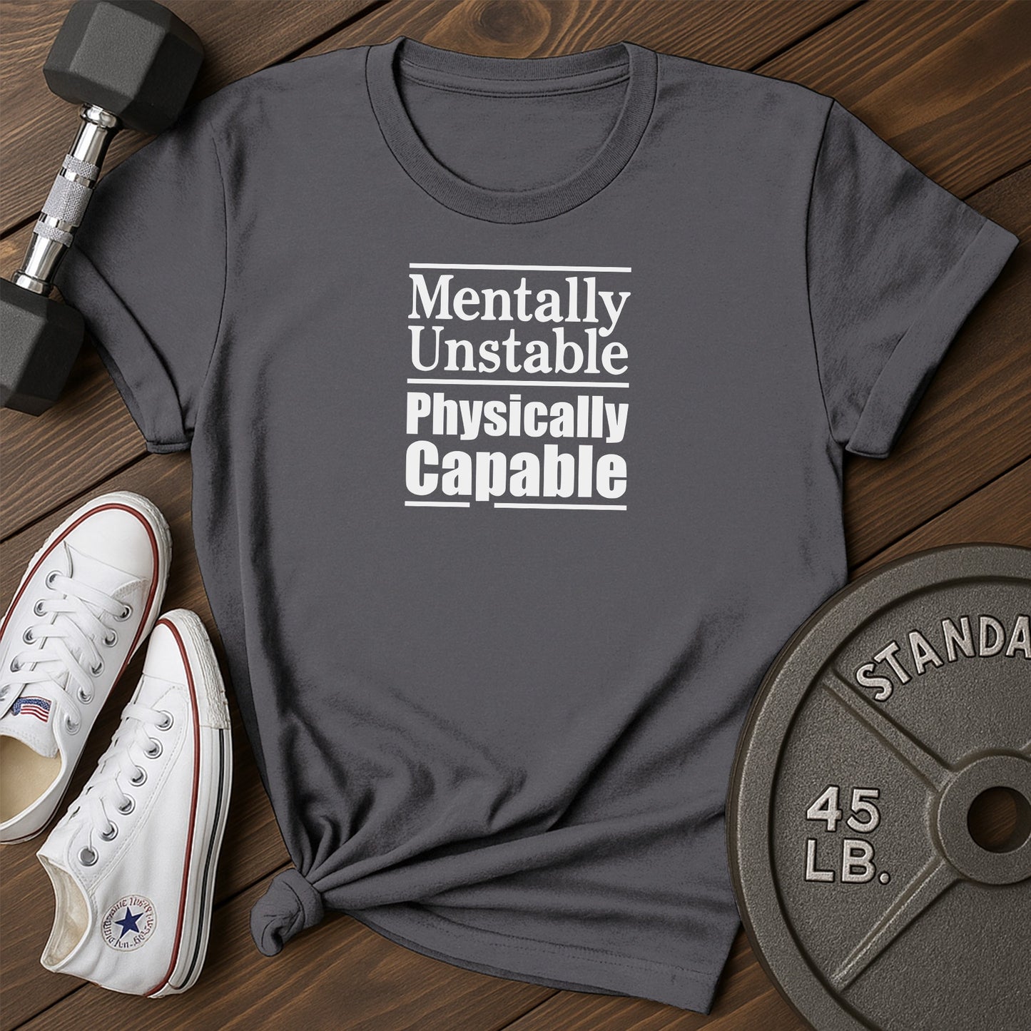 Consistent effort ax T-Shirt - charcoal - Consistent Effort AX Charcoal.jpg
