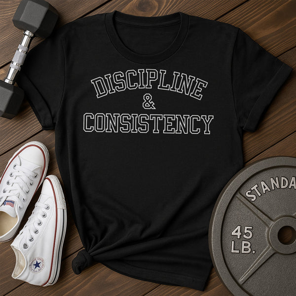 Discipline consistency bc T-Shirt - black - Discipline Consistency BC Black.jpg