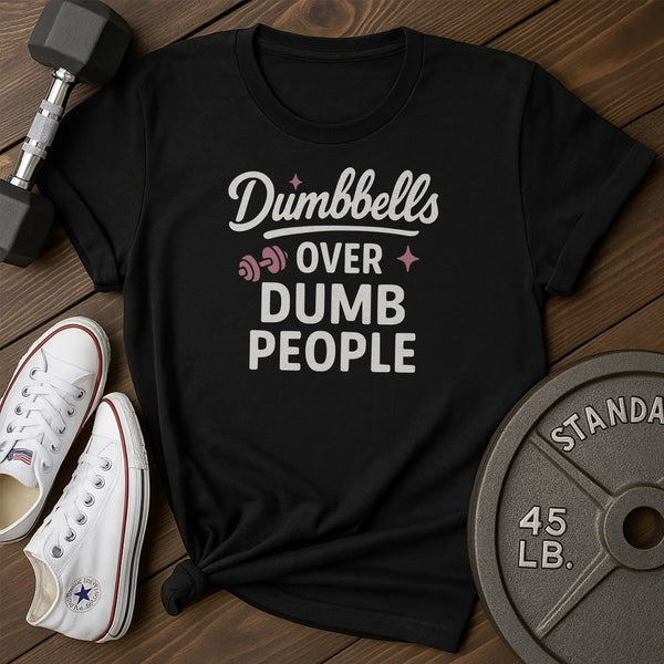 Dumbbell wisdom av T-Shirt - black - Dumbbell Wisdom AV Black.jpg
