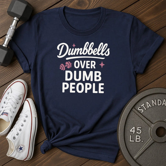 Dumbbell wisdom av T-Shirt - blue - Dumbbell Wisdom AV Blue.jpg