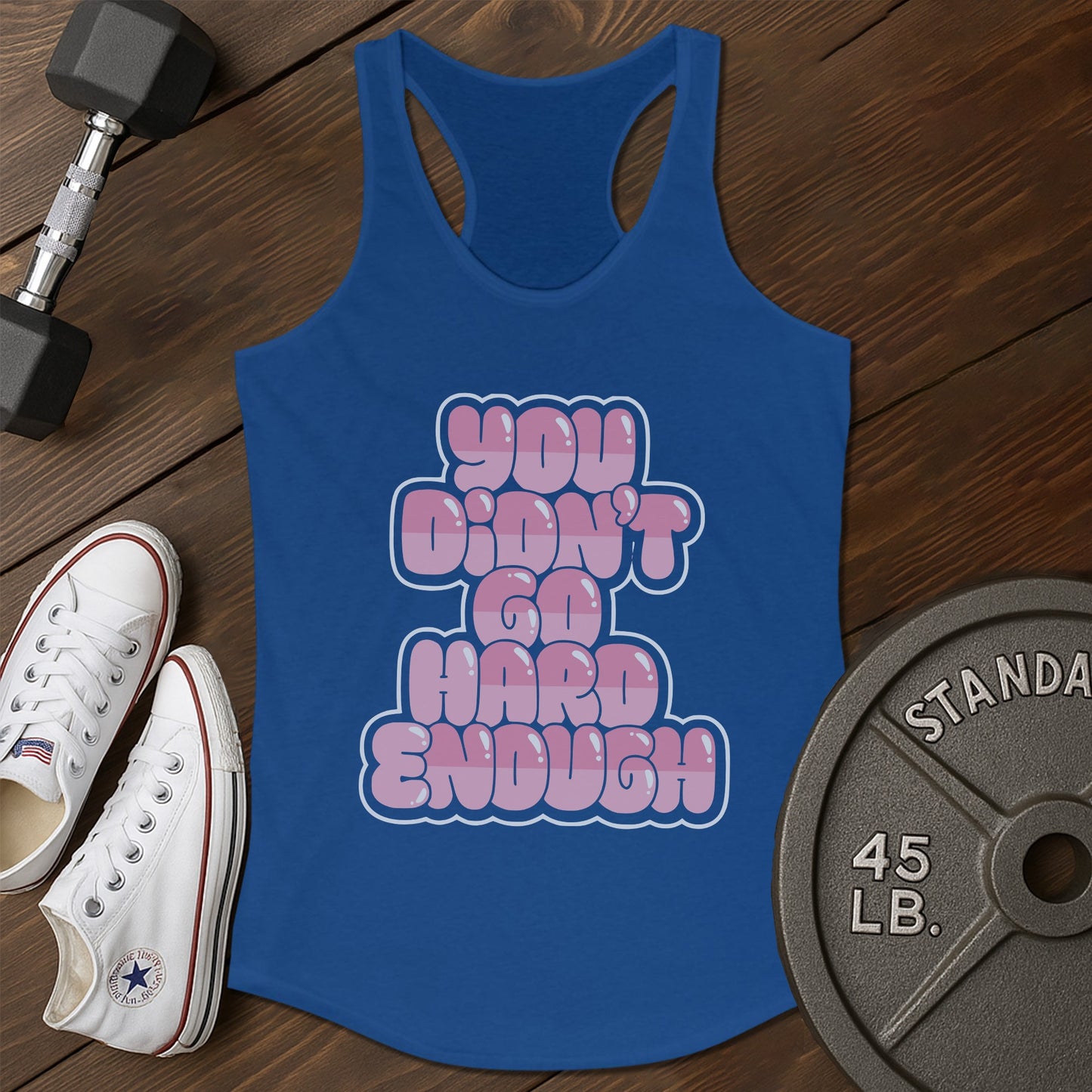 Enough done bb Tank - blue - Enough Done BB tank Blue.jpg