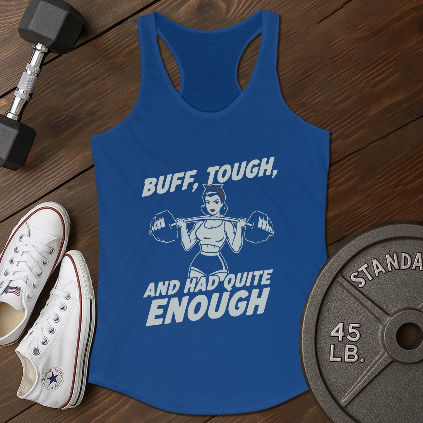 Enough strength ax Tank - blue - Enough Strength AX tank Blue.jpg