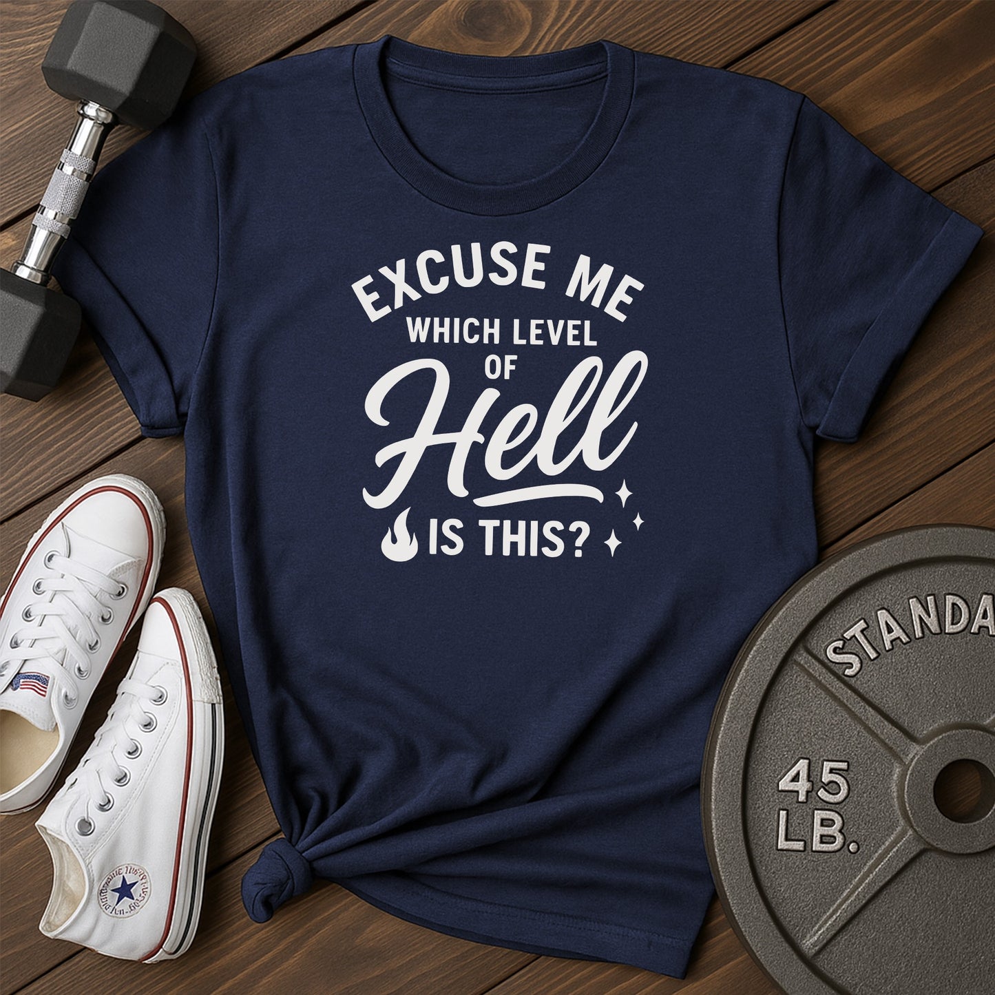 Excuse me al T-Shirt - blue - Excuse Me AL Blue.jpg