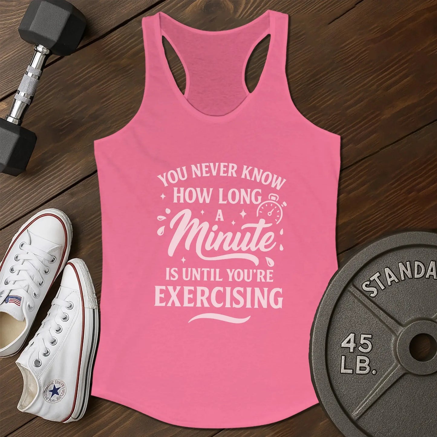 Exercise minute an Tank - pink - Exercise Minute AN tank Pink.jpg