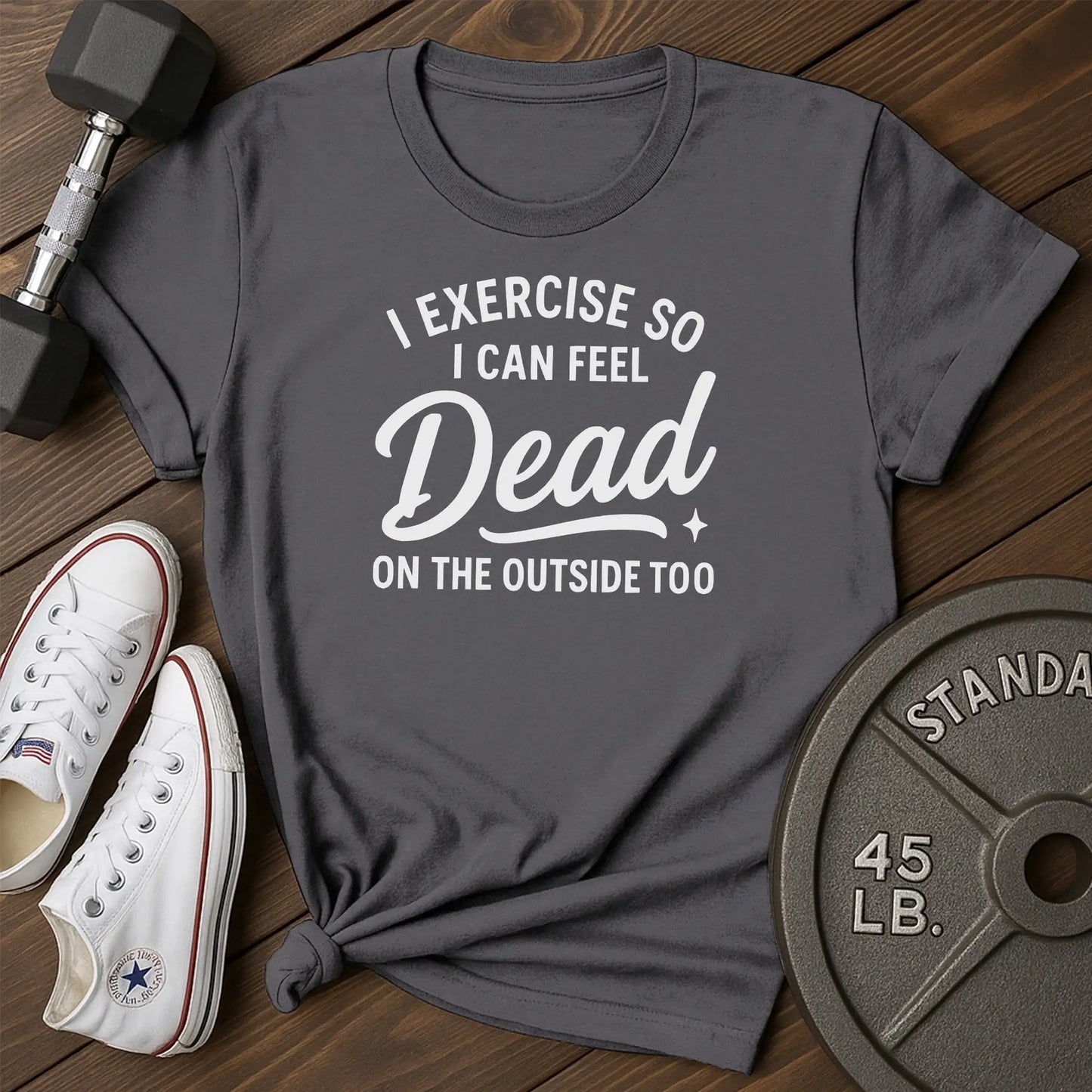 Feel dead aq T-Shirt - charcoal - Feel Dead AQ Charcoal.jpg