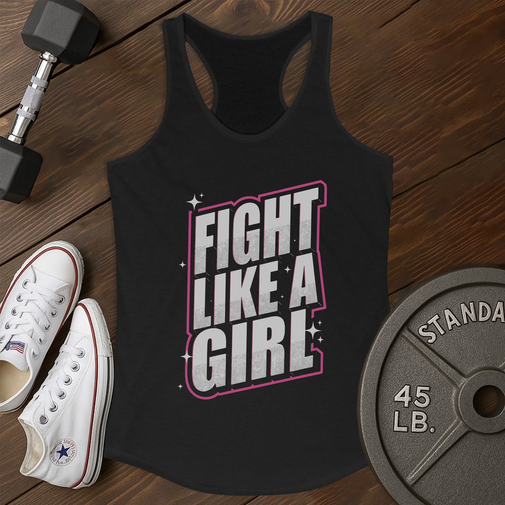 Fight girl bc Tank - black - Fight Girl BC tank Black.jpg