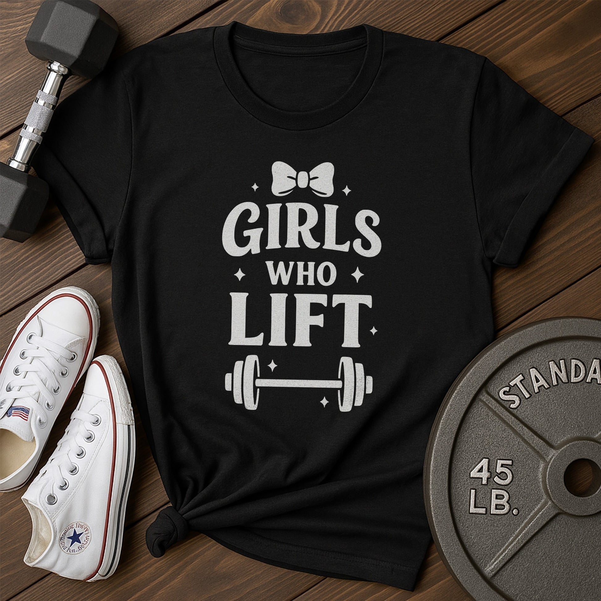 Girls lift an T-Shirt - black - Girls Lift AN Black.jpg