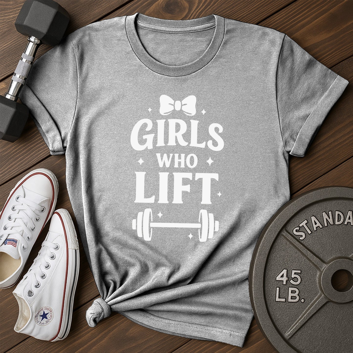 Girls lift an T-Shirt - gray - Girls Lift AN Gray.jpg