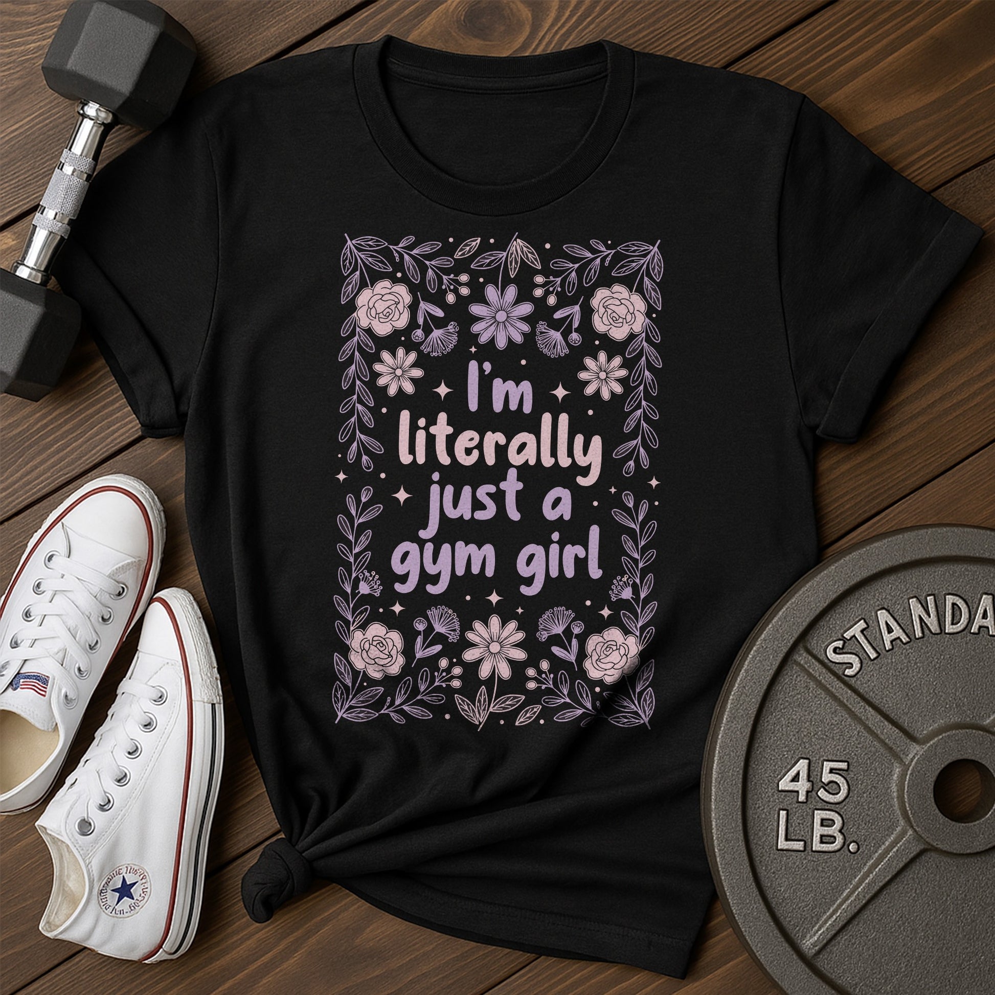 Gym girl bc T-Shirt - black - Gym Girl BC-2 Black.jpg
