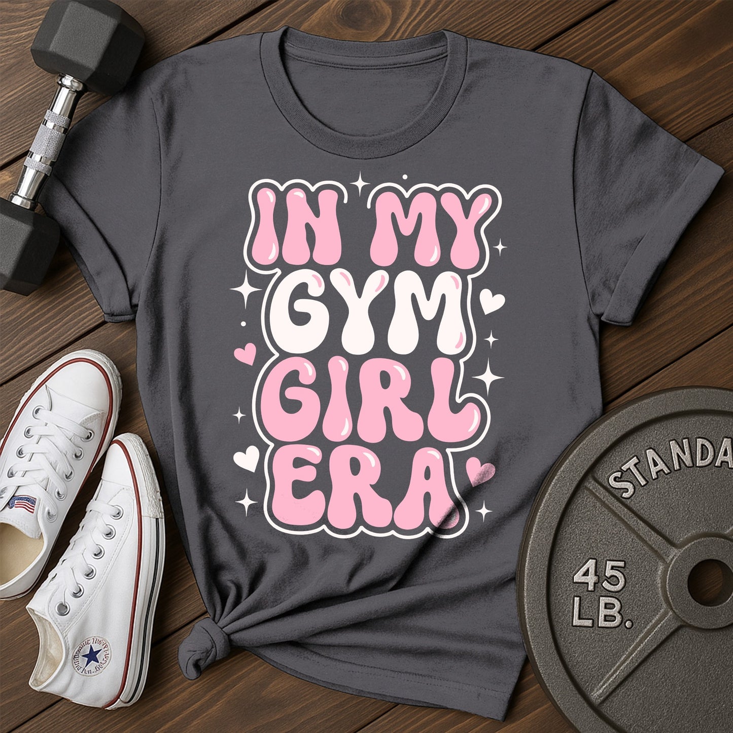 Gym girl bc T-Shirt - charcoal - Gym Girl BC Charcoal.jpg