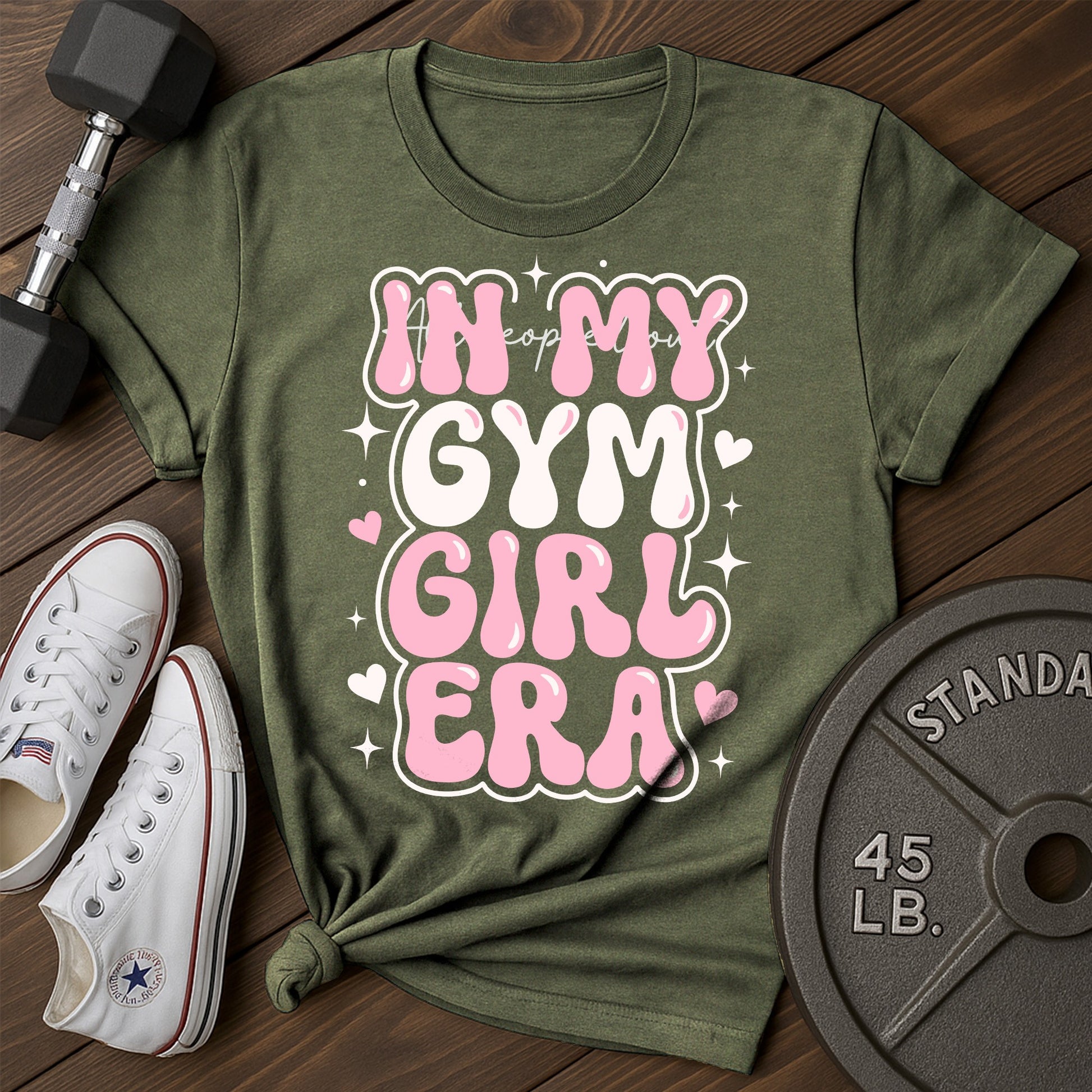 Gym girl bc T-Shirt - green - Gym Girl BC Green.jpg