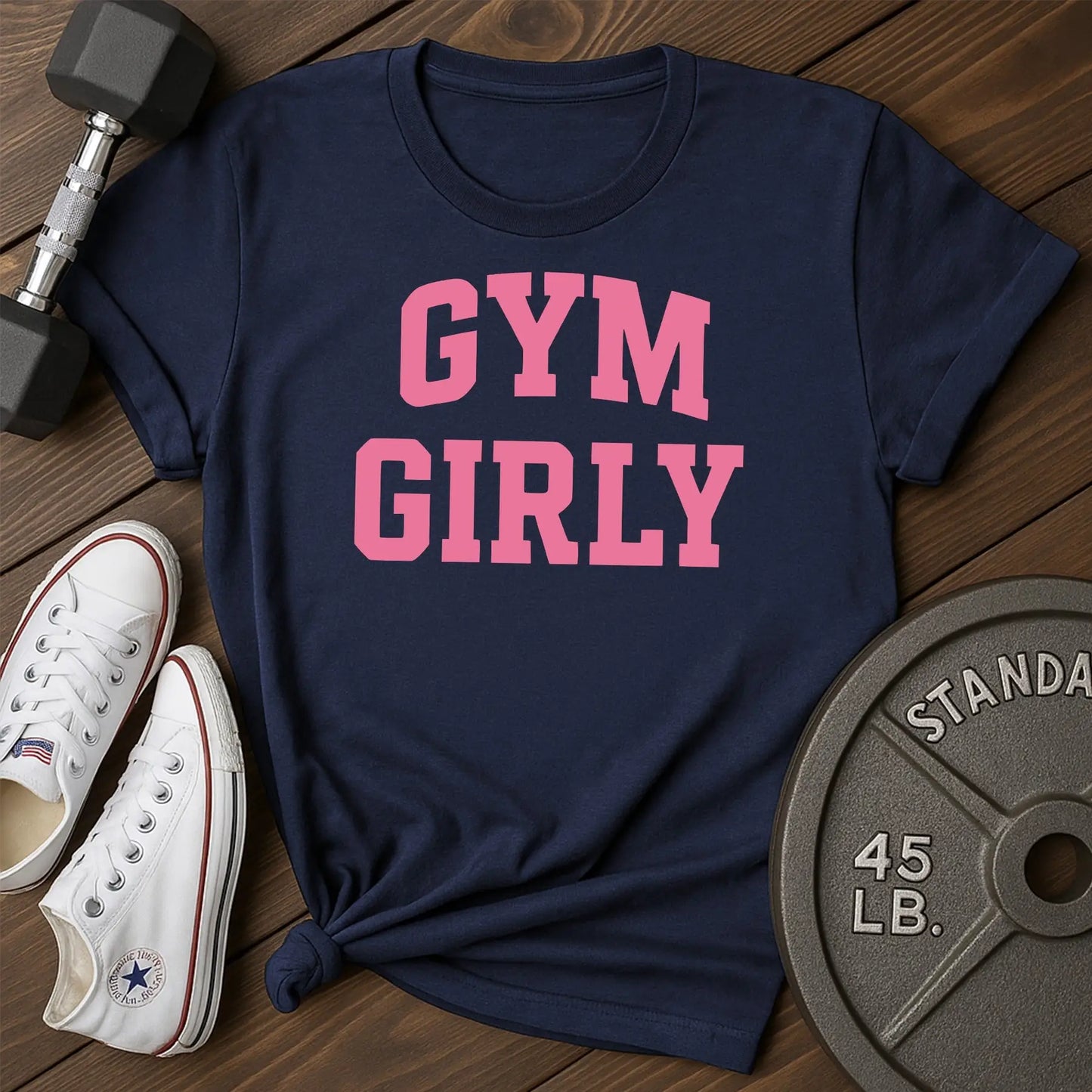 Gym girly at T-Shirt - blue - Gym Girly AT Blue.jpg