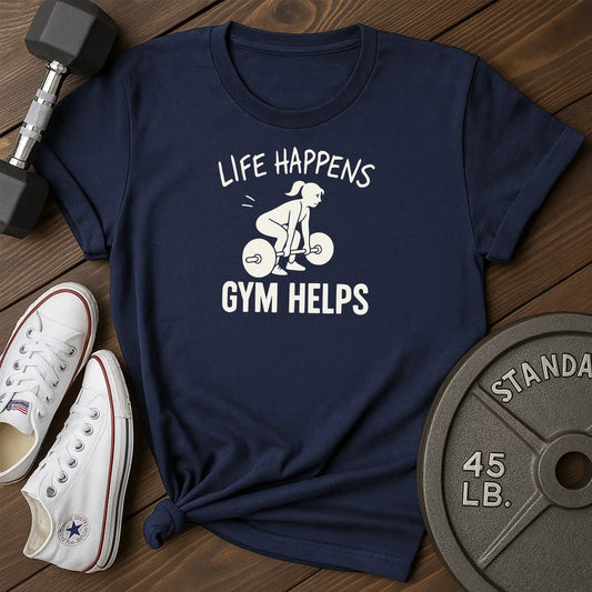 Gym helps ar T-Shirt - blue - Gym Helps AR Blue.jpg