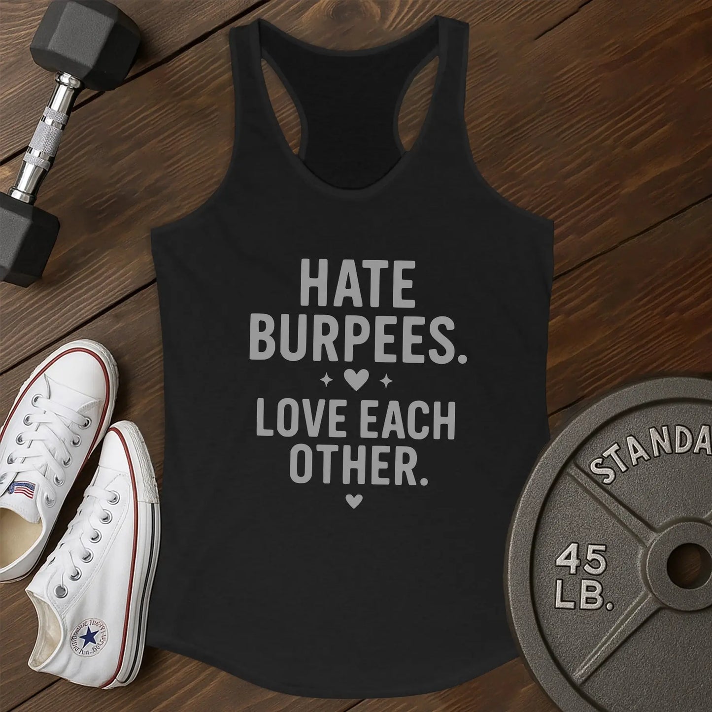Hate burpees aj Tank - black - Hate Burpees AJ tank Black.jpg