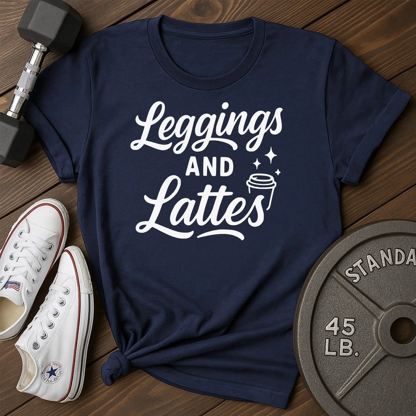 Leggings Lattes Ag T-Shirt - blue - Leggings Lattes AG Blue.jpg