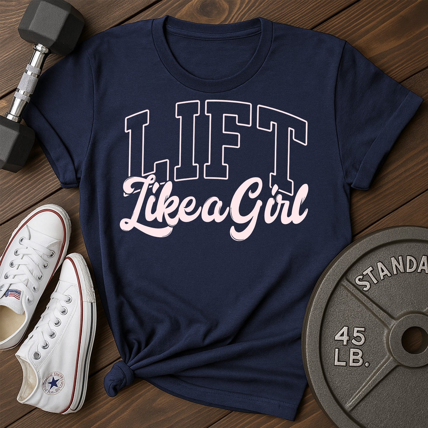 Lift girl bc T-Shirt - blue - Lift Girl BC Blue.jpg