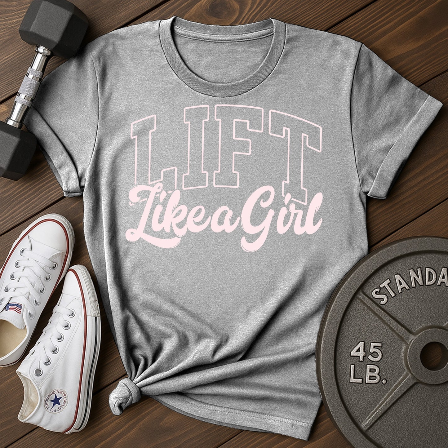 Lift girl bc T-Shirt - gray - Lift Girl BC Gray.jpg