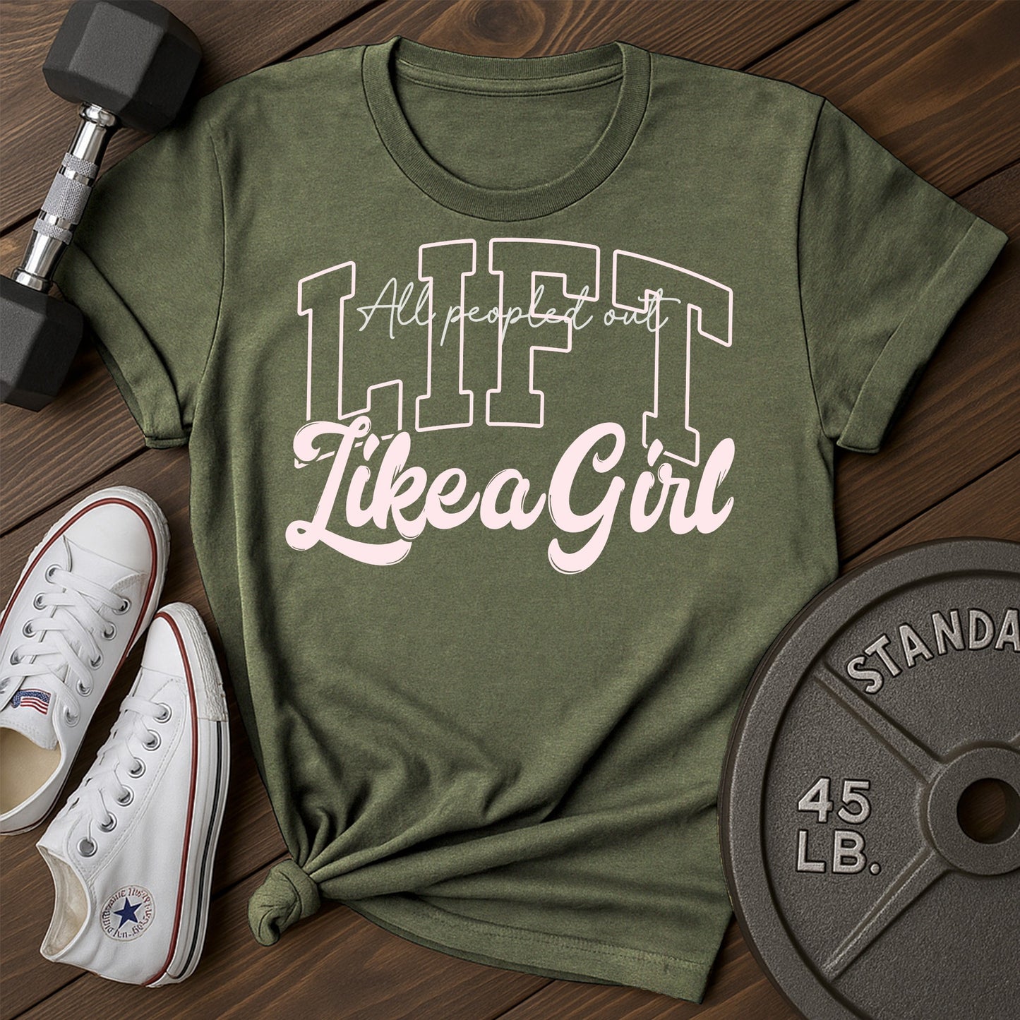 Lift girl bc T-Shirt - green - Lift Girl BC Green.jpg
