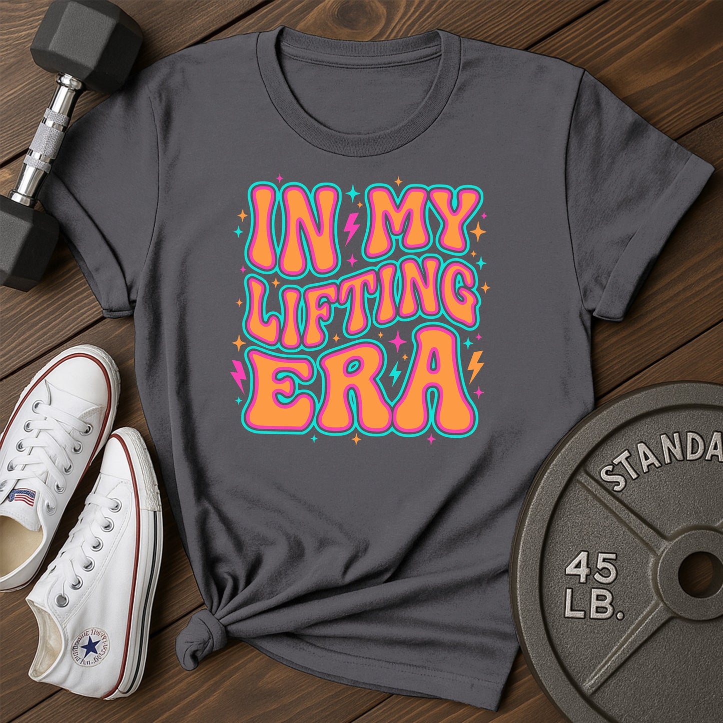 Lifting era aw T-Shirt - charcoal - Lifting Era AW Charcoal.jpg