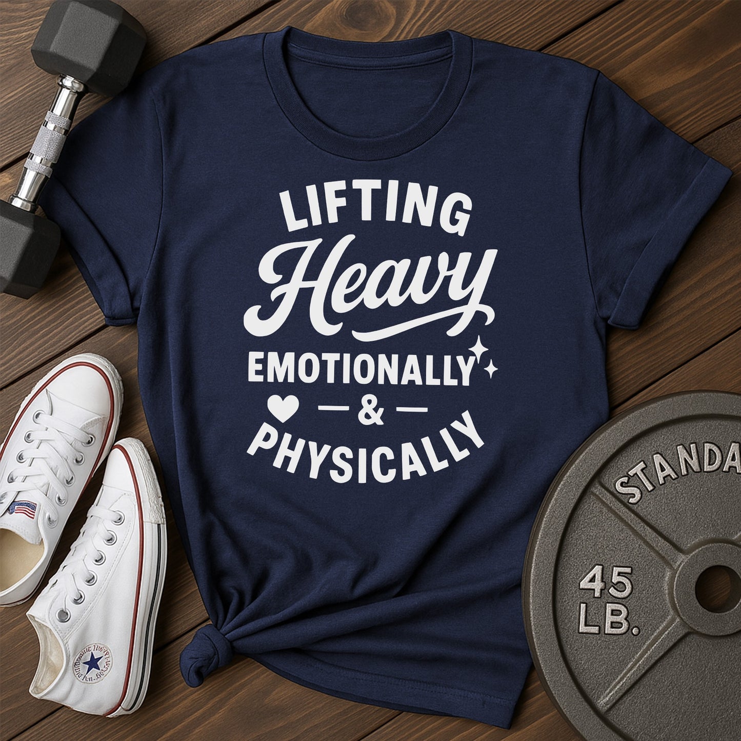 Lifting heavy al T-Shirt - blue - Lifting Heavy AL Blue.jpg