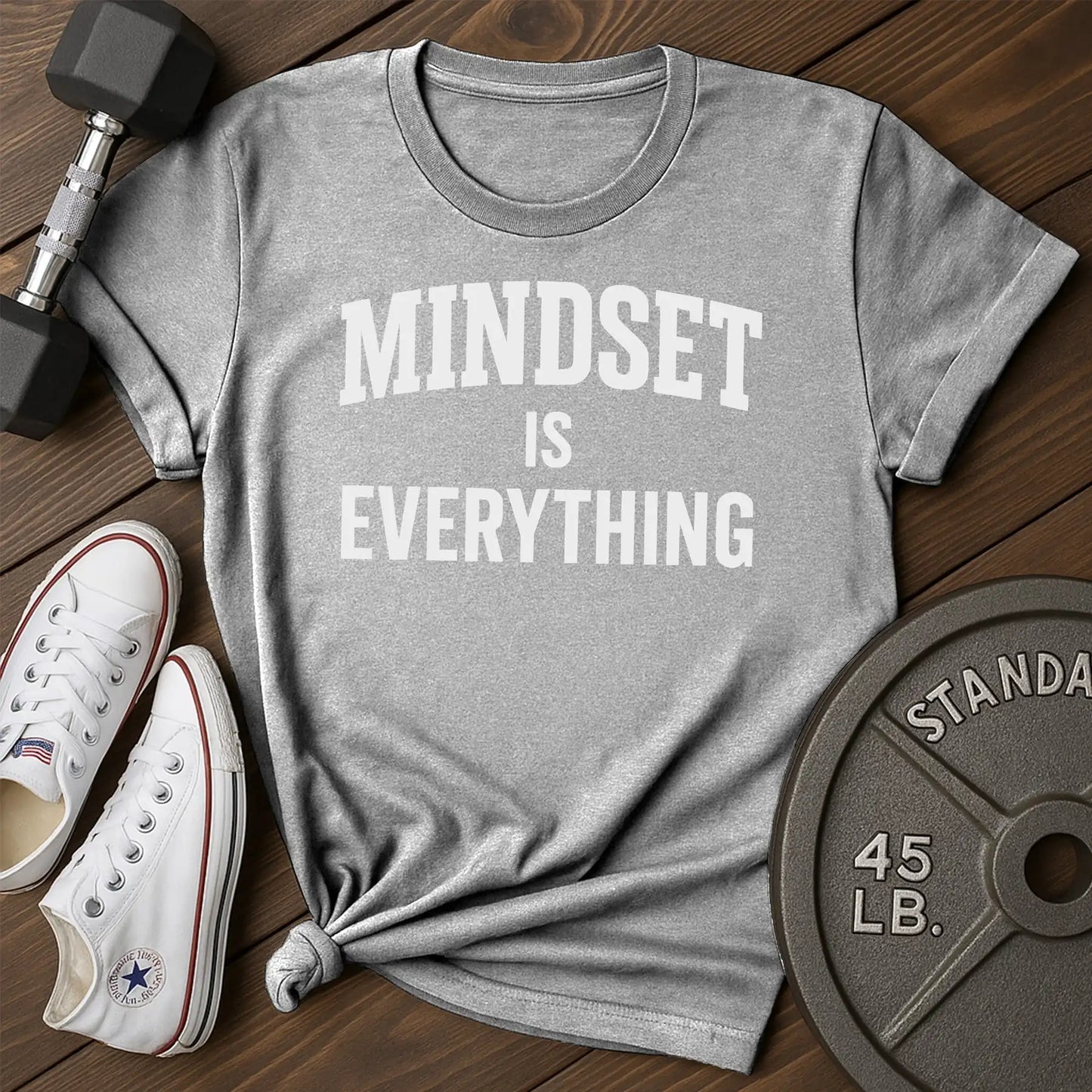 Mindset everything ap T-Shirt - gray - Mindset Everything AP Gray.jpg
