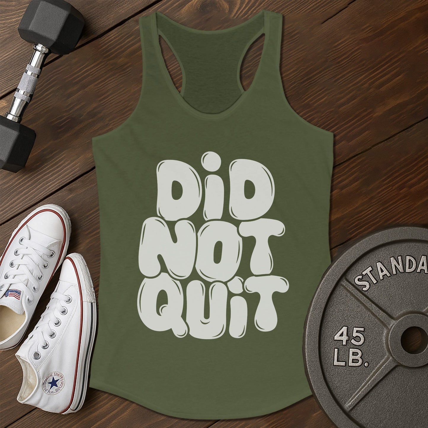 Never quit bc Tank - green - Never Quit BC tank Green.jpg
