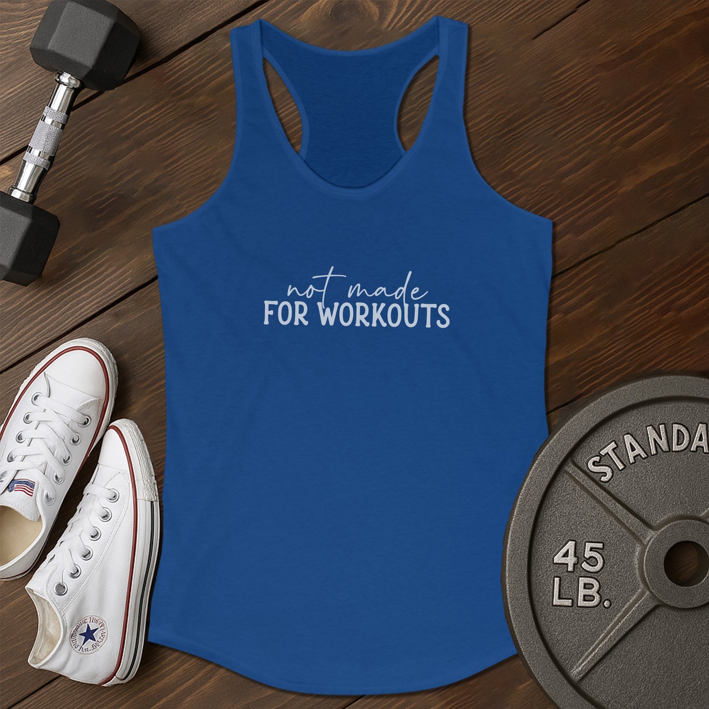 Not workouts az Tank - blue - Not Workouts AZ tank Blue.jpg