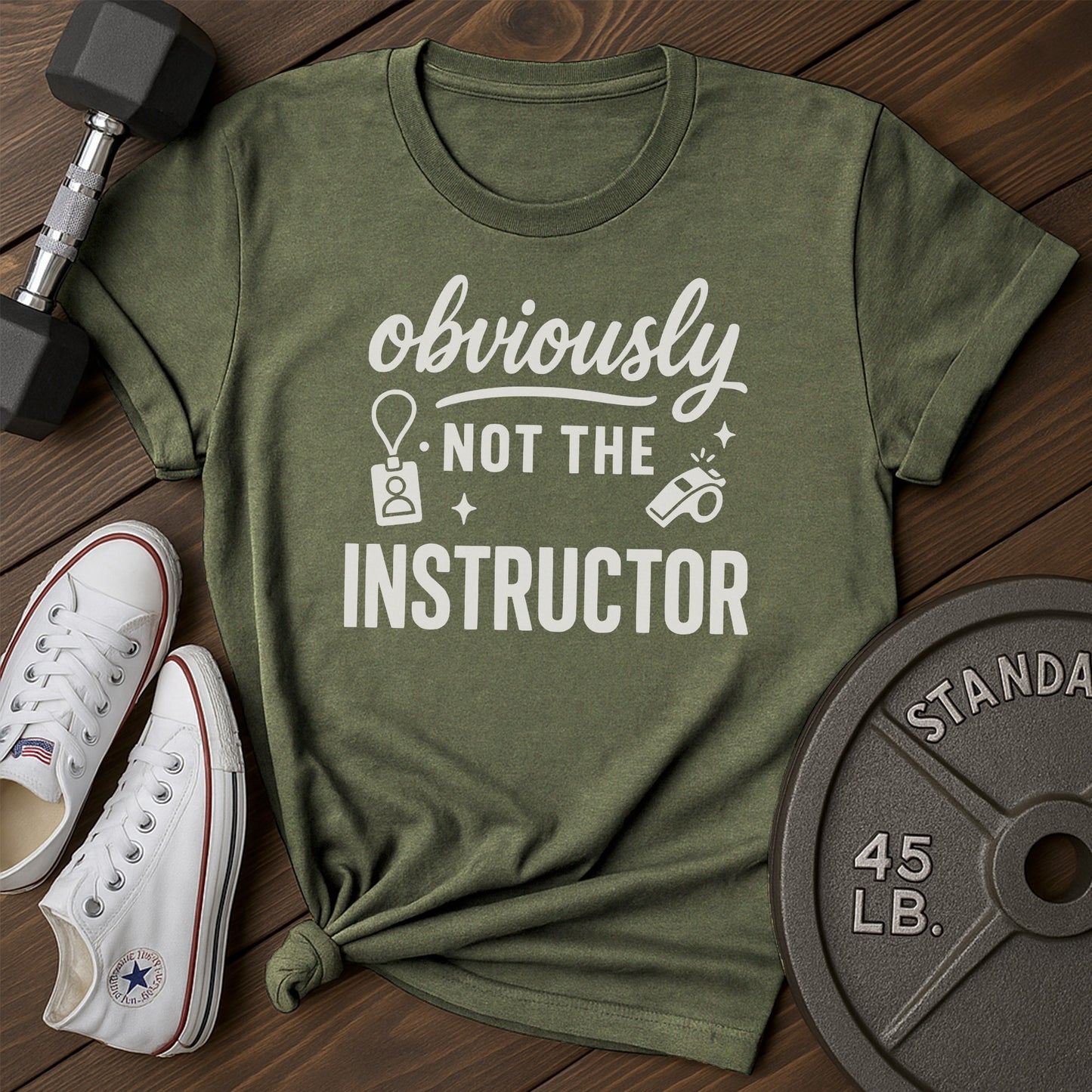 Obviously instructor ai T-Shirt - green - Obviously Instructor AI Green.jpg