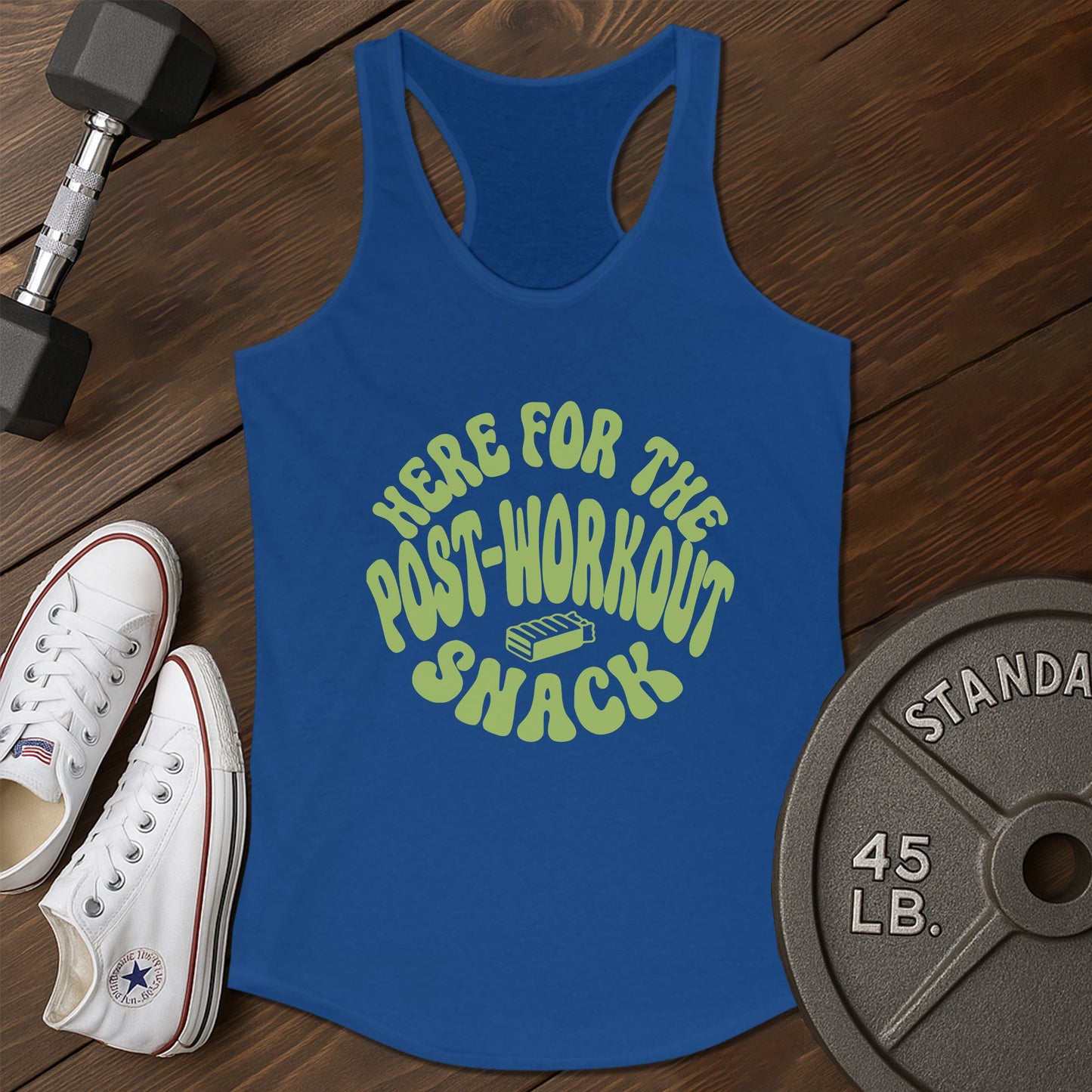 Postworkout snack az Tank - blue - Postworkout Snack AZ tank Blue.jpg