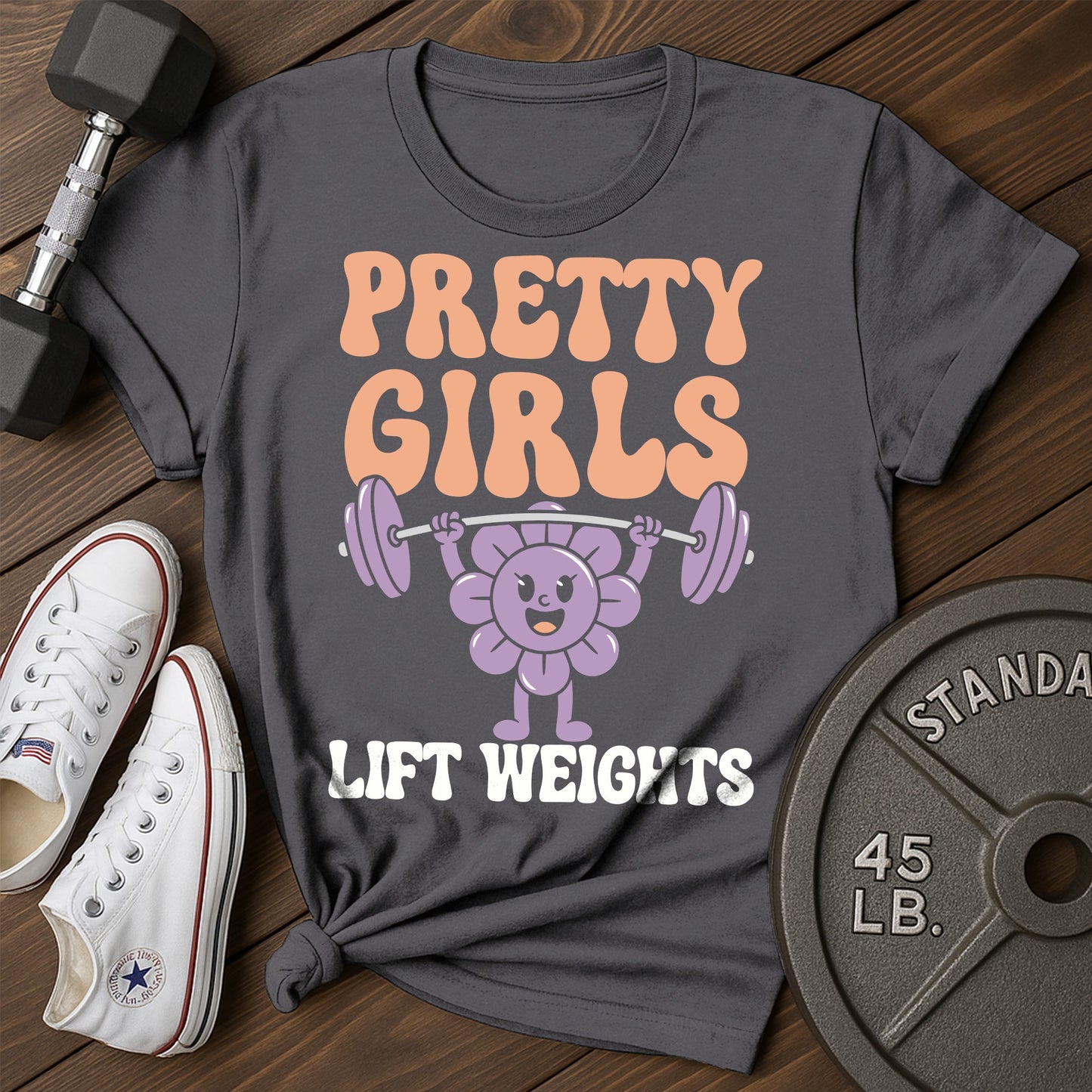 Pretty girls bd T-Shirt - charcoal - Pretty Girls BD Charcoal.jpg