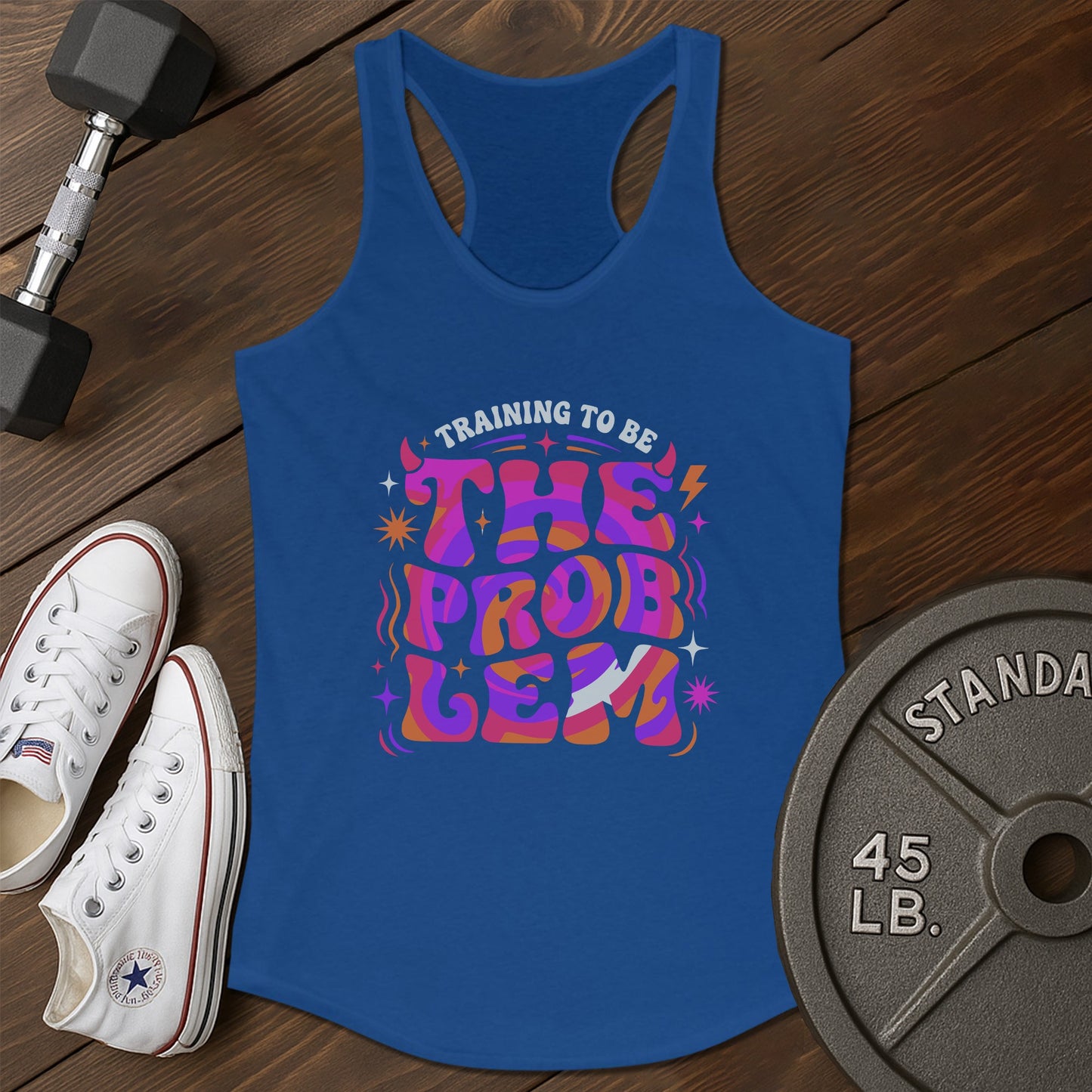 Problem child aw Tank - blue - Problem Child AW tank Blue.jpg