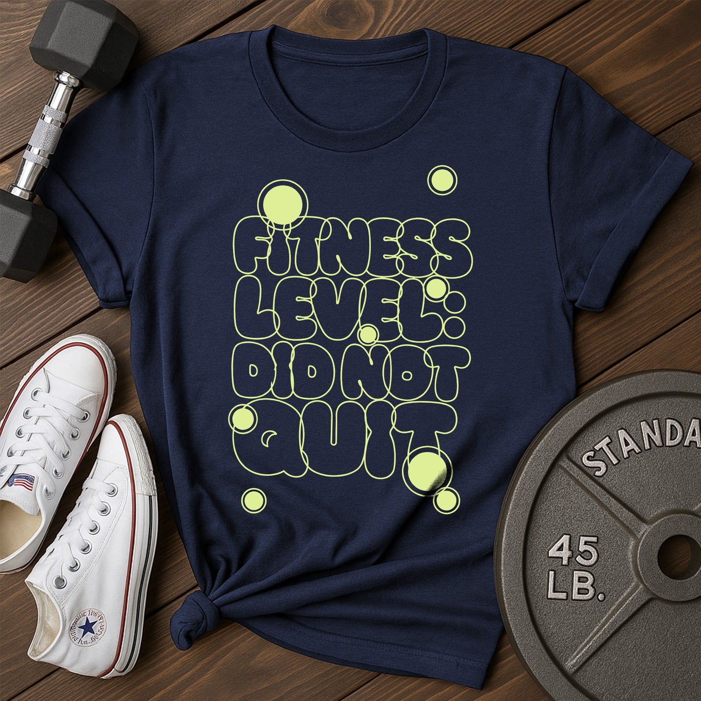 Quiet fitness bc T-Shirt - blue - Quiet Fitness BC Blue.jpg