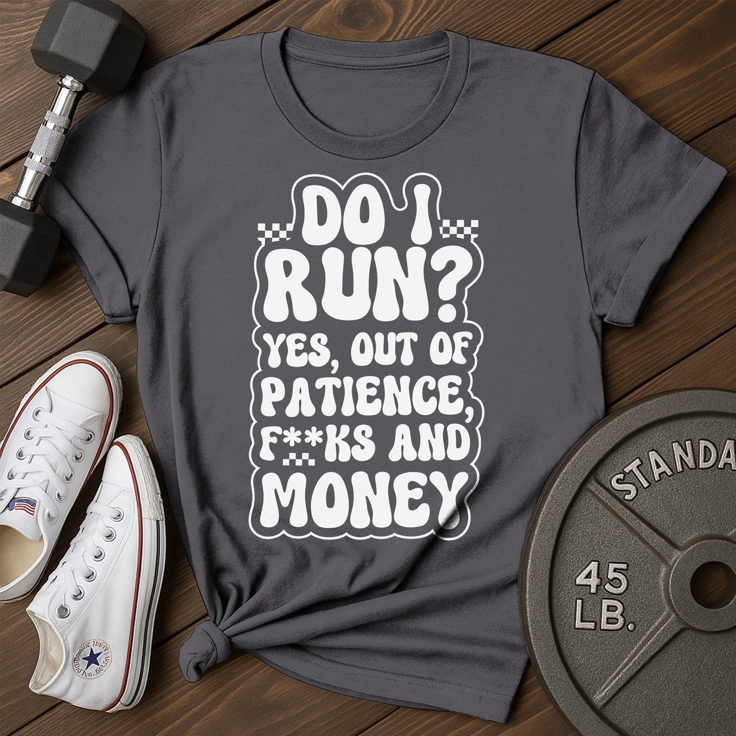 Run money bd T-Shirt - charcoal - Run Money BD Charcoal.jpg