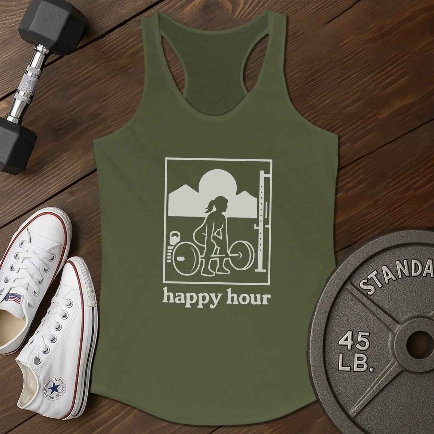 Run clock am Tank - green - run clock AM tank Green.jpg