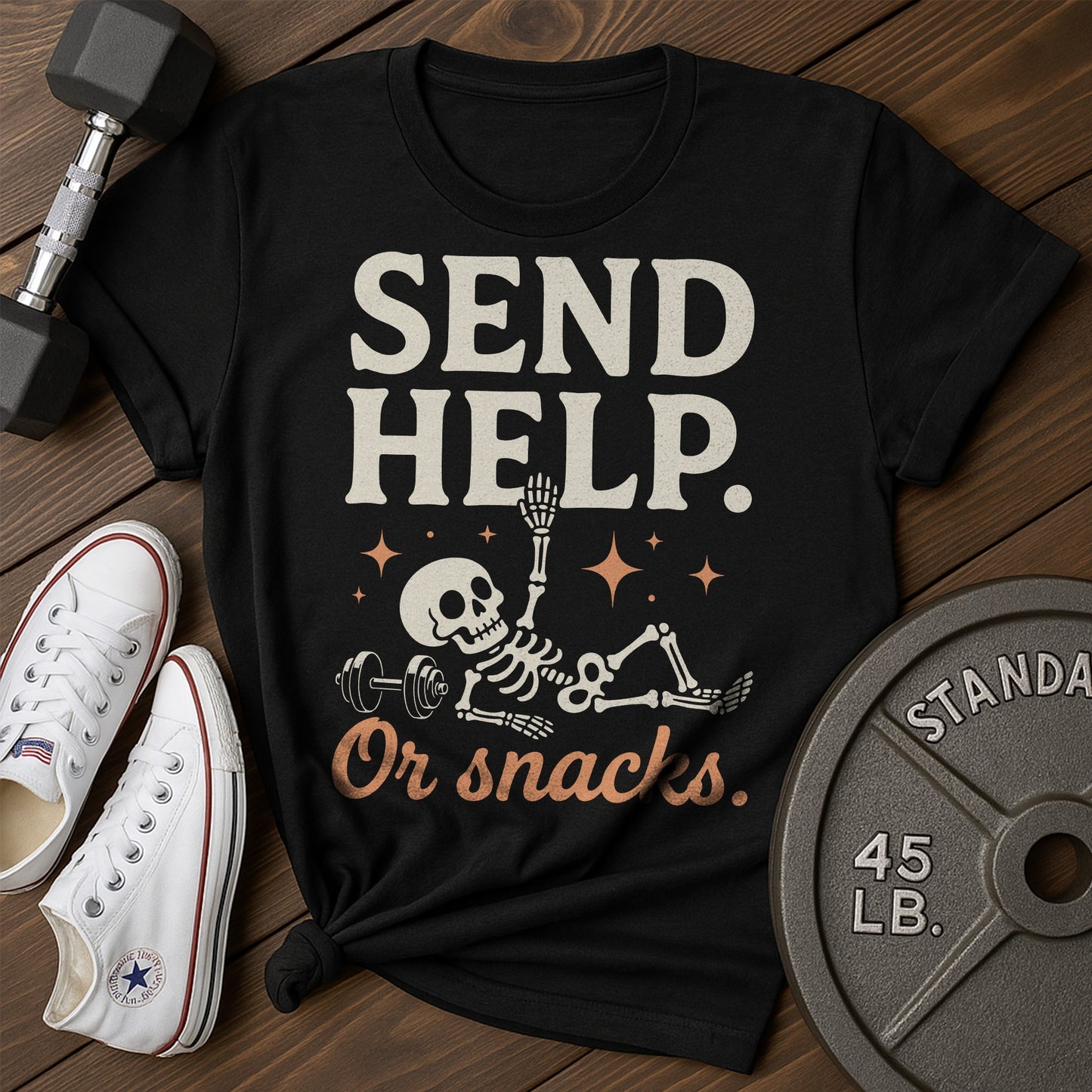 Send help bd T-Shirt - black - Send Help BD Black.jpg